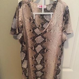 Buddylove snakeskin top